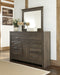 Juararo Dark Brown Panel Bedroom Set - Lara Furniture