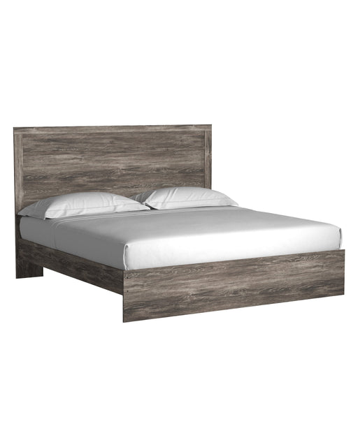 Ralinksi Gray  King Panel Bed - Lara Furniture