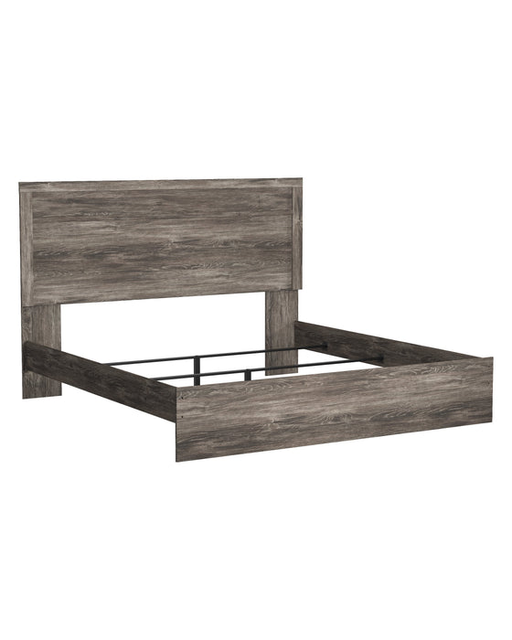 Ralinksi Gray  King Panel Bed - Lara Furniture