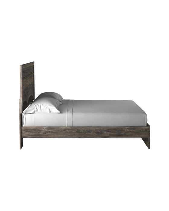 Ralinksi Gray  King Panel Bed - Lara Furniture