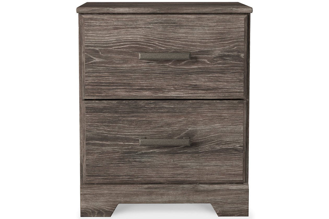 Ralinksi Gray Nightstand - Lara Furniture