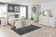 Stelsie White  Panel Bedroom Set - Lara Furniture