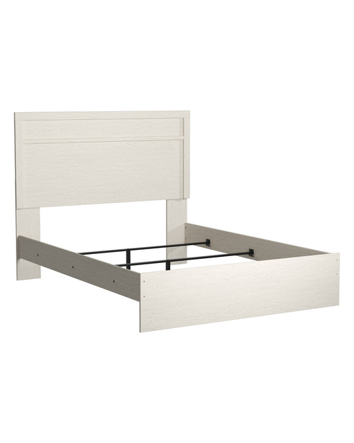 Stelsie White  Queen Panel Bed - Lara Furniture