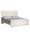 Stelsie White  King Panel Bed - Lara Furniture