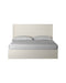 Stelsie White  King Panel Bed - Lara Furniture