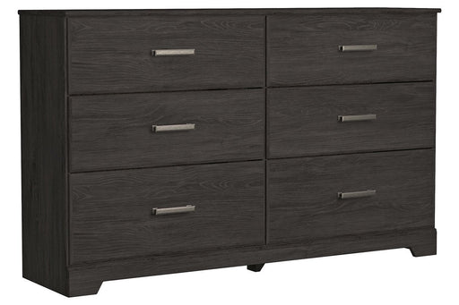 Belachime Black Dresser - Lara Furniture