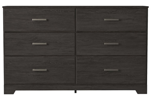 Belachime Black Dresser - Lara Furniture