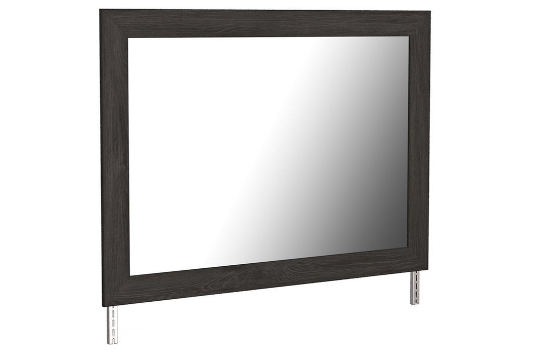 Belachime Black Bedroom Mirror - Lara Furniture