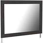 Belachime Black Bedroom Mirror - Lara Furniture