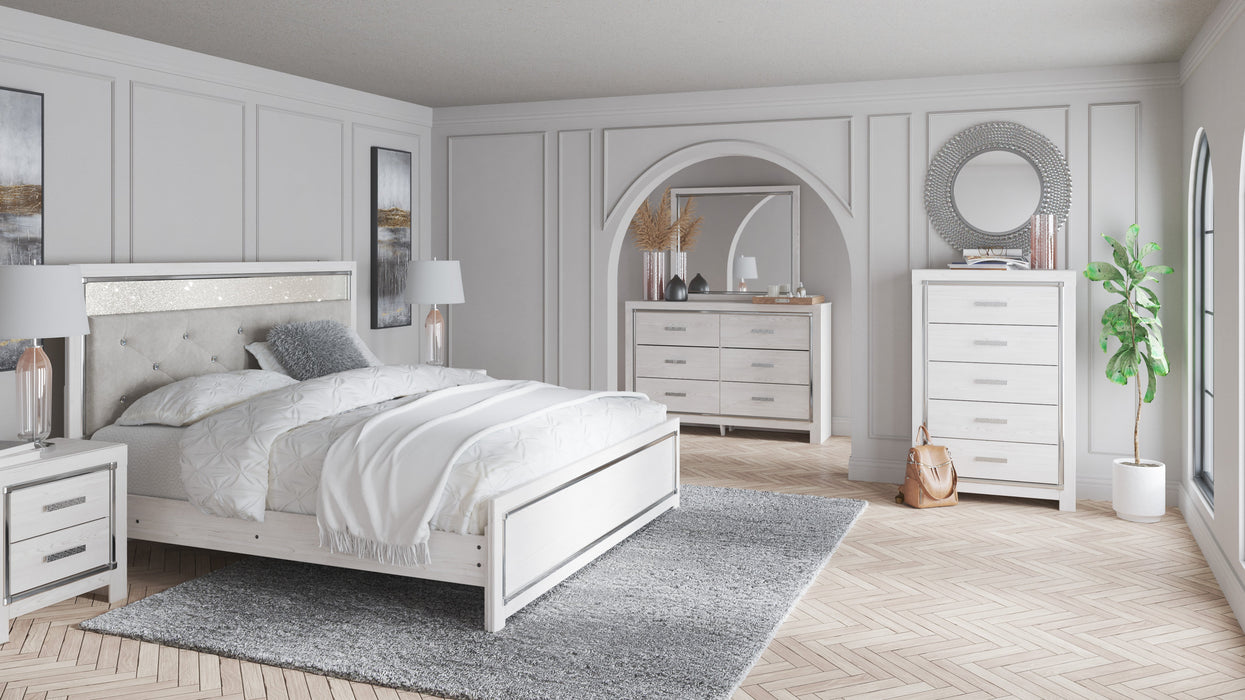 [SPECIAL] Altyra White Panel Bedroom Set