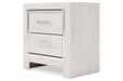 Altyra White Nightstand - Lara Furniture