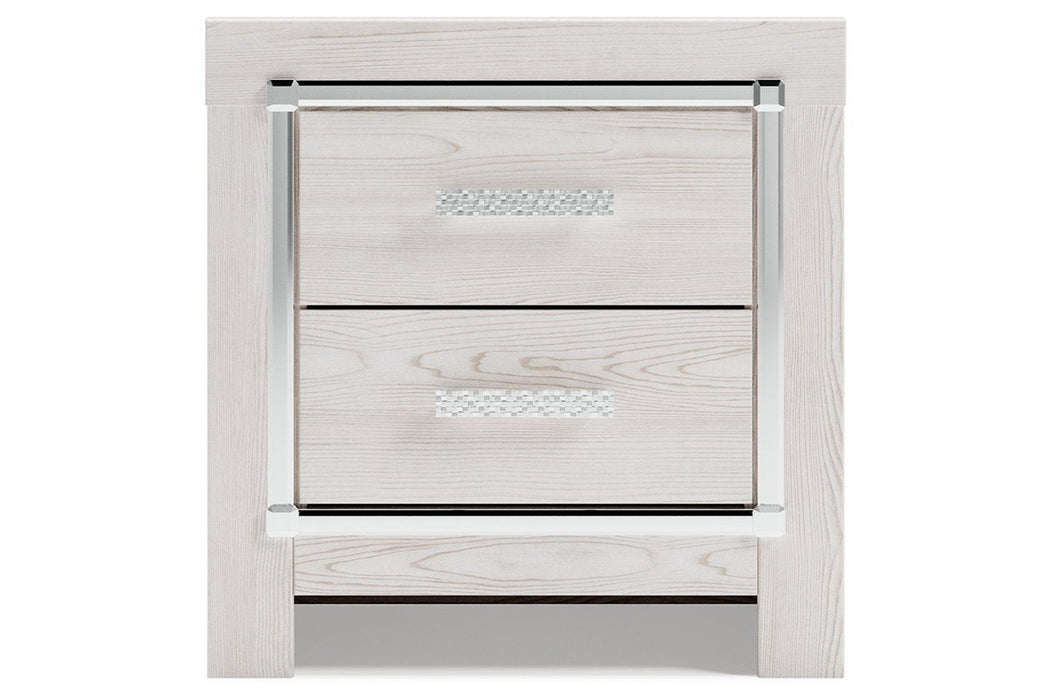 Altyra White Nightstand - Lara Furniture