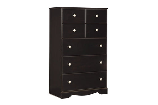 Mirlotown Almost Black Chest of Drawers - Lara Furniture