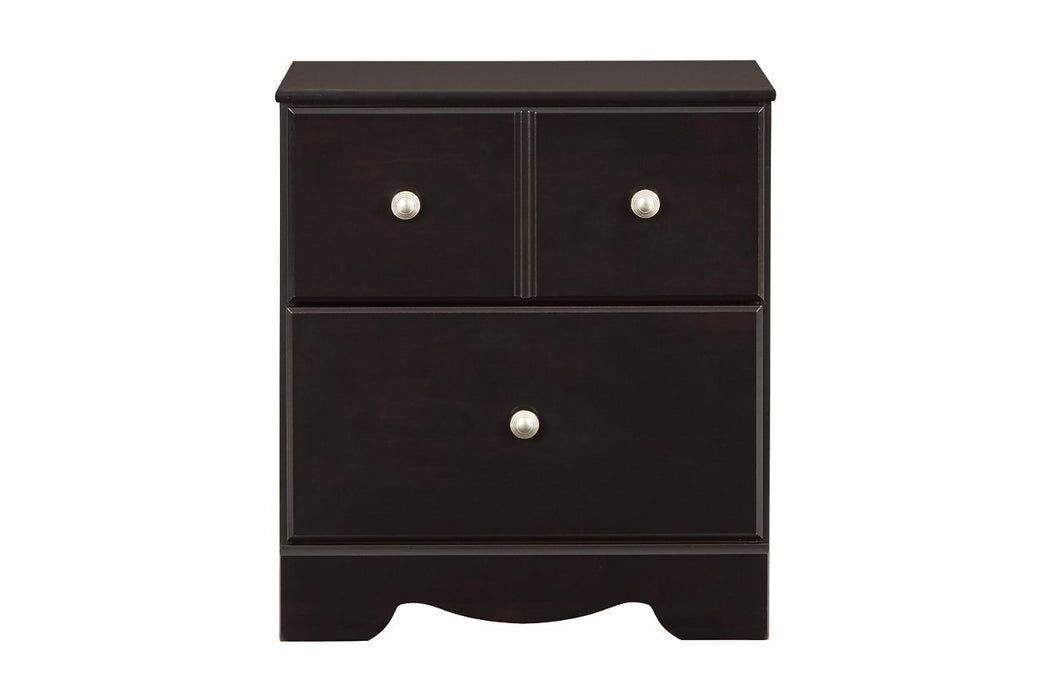 Mirlotown Almost Black Nightstand - Lara Furniture