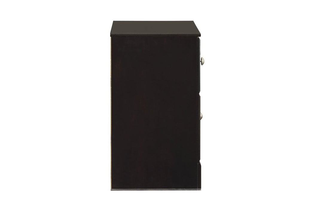 Mirlotown Almost Black Nightstand - Lara Furniture