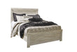 Bellaby Whitewash Queen Panel Bed - Lara Furniture