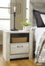 Bellaby Whitewash Crossbuck Panel Bedroom Set - Lara Furniture