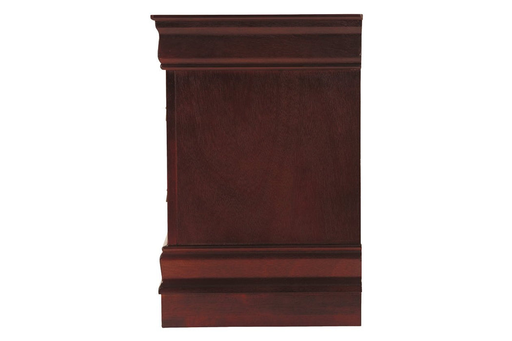 Alisdair Dark Brown Nightstand - Lara Furniture