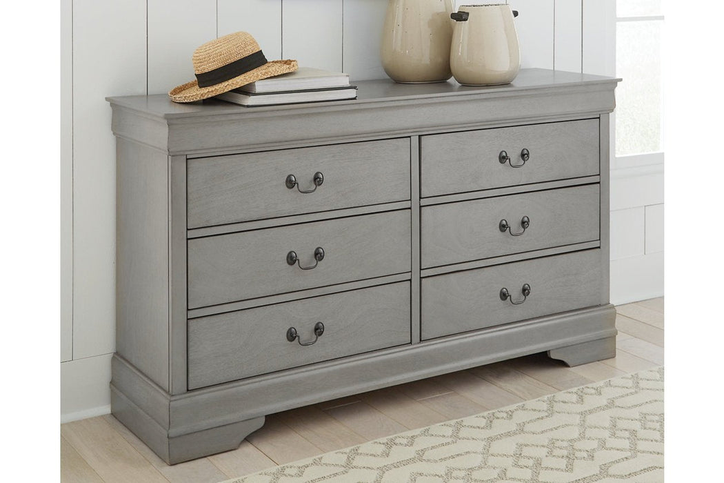 Kordasky Gray Dresser - Lara Furniture