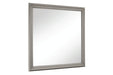 Kordasky Gray Bedroom Mirror - Lara Furniture
