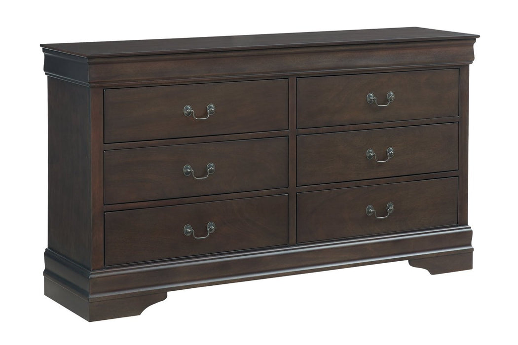 Leewarden Dark Brown Dresser - Lara Furniture