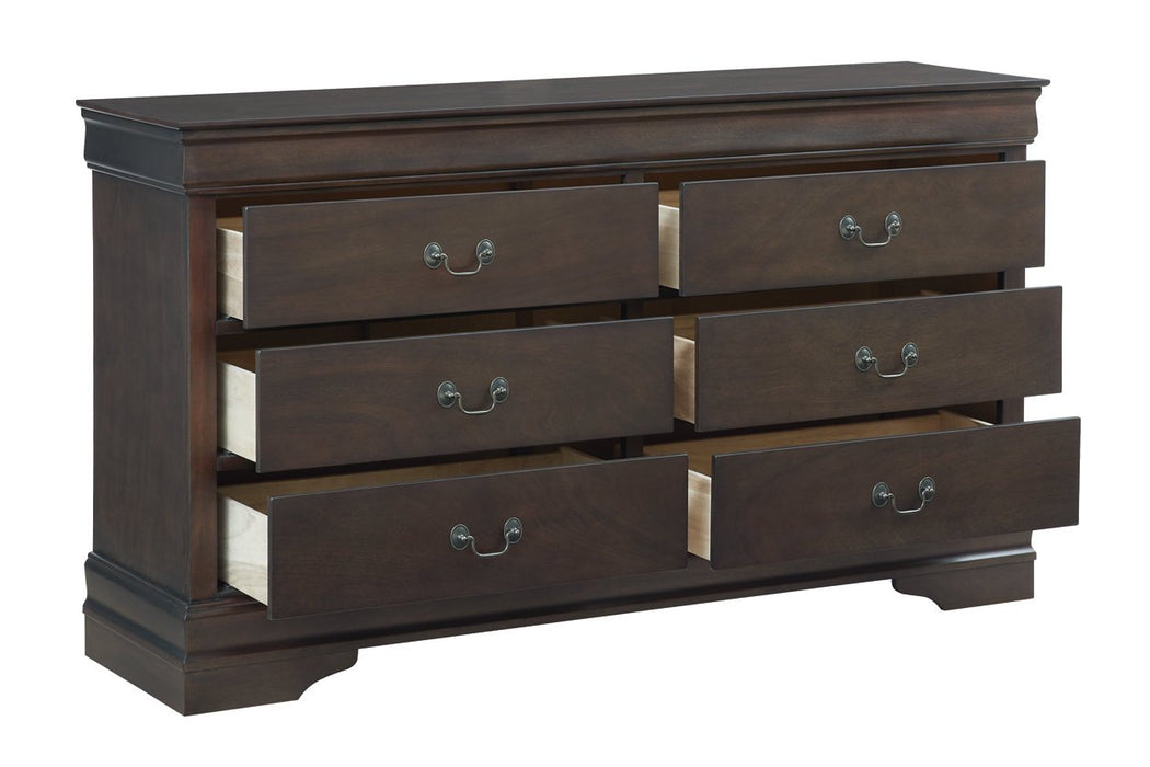 Leewarden Dark Brown Dresser - Lara Furniture