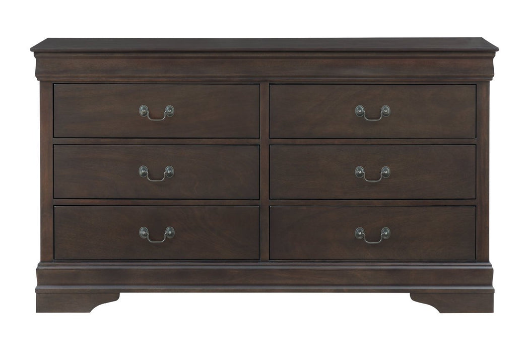 Leewarden Dark Brown Dresser - Lara Furniture