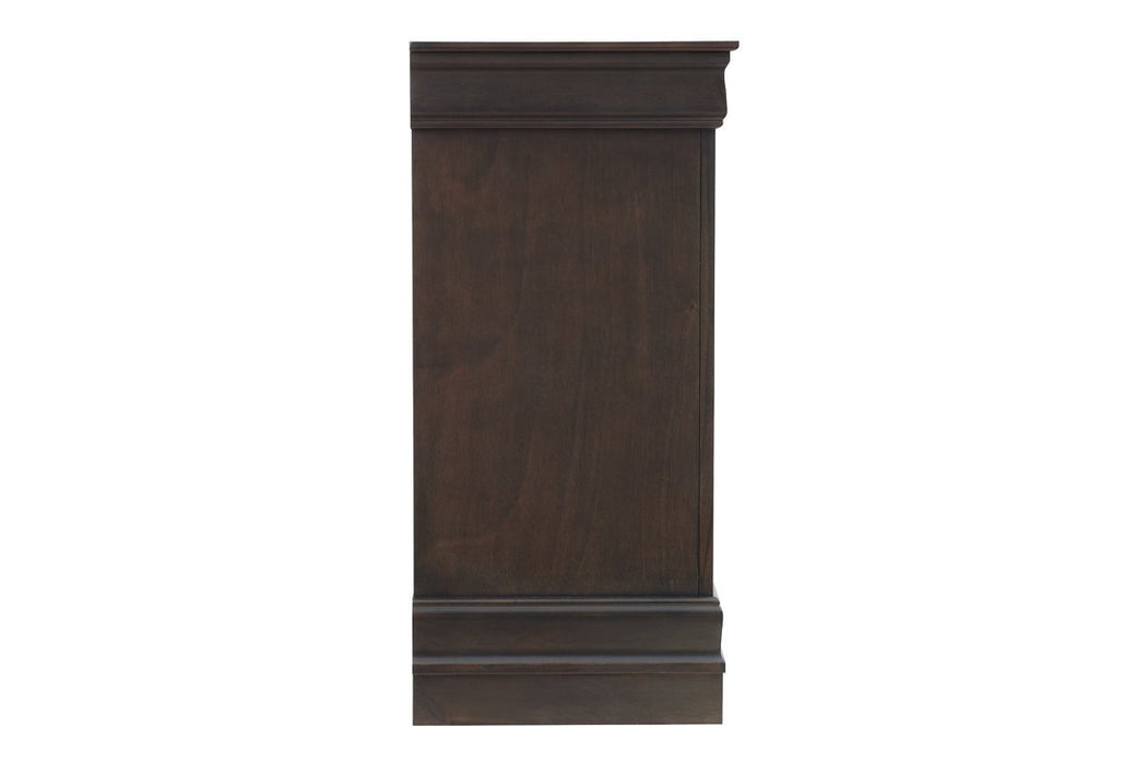 Leewarden Dark Brown Dresser - Lara Furniture