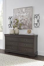 Leewarden Dark Brown Dresser - Lara Furniture