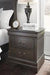 Leewarden Dark Brown Nightstand - Lara Furniture