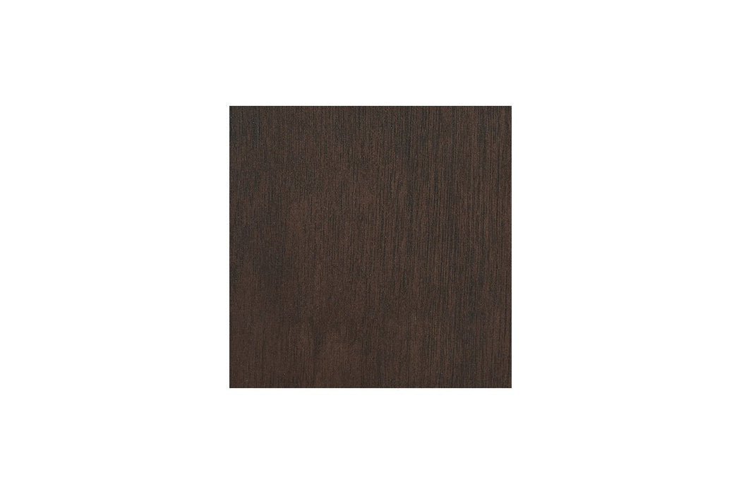 Leewarden Dark Brown Nightstand - Lara Furniture