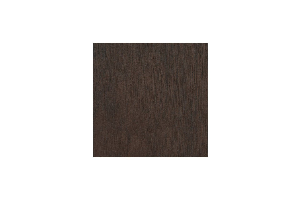 Leewarden Dark Brown Chest of Drawers - Lara Furniture