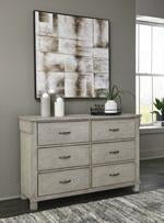 Hollentown Whitewash Dresser - Lara Furniture