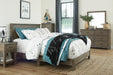 Shamryn Grayish Brown Full Panel Bed - Lara Furniture