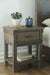 Shamryn Grayish Brown Nightstand - Lara Furniture