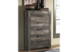 Wynnlow Gray Chest of Drawers - Lara Furniture