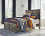 Wynnlow Gray Youth Crossbuck Panel Bedroom Set - Lara Furniture