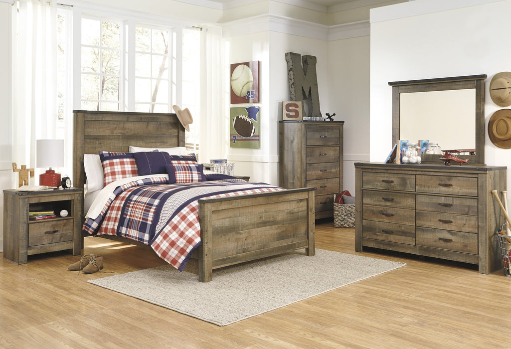 Trinell Brown Panel Youth Bedroom Set - Lara Furniture