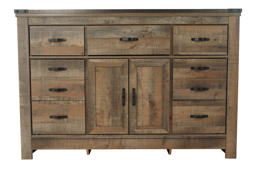 Trinell Brown Dresser - Lara Furniture