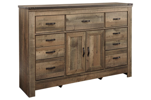 Trinell Brown Dresser - Lara Furniture