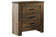 Trinell Brown Nightstand - Lara Furniture