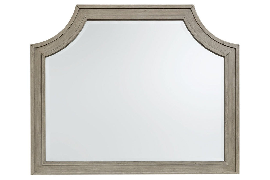 Falkhurst Gray Bedroom Mirror - Lara Furniture