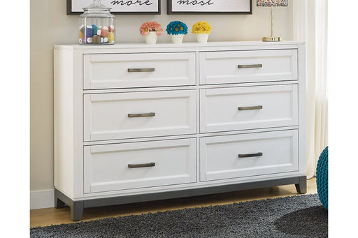 Brynburg White Dresser - Lara Furniture