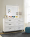Brynburg White Footboard Storage Platform Youth Bedroom Set - Lara Furniture