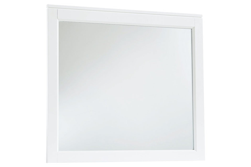 Brynburg White Bedroom Mirror - Lara Furniture