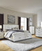 Brynburg White Footboard Storage Platform Bedroom Set - Lara Furniture