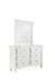 Kaslyn White Dresser - Lara Furniture