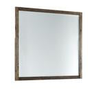 Kisper Brown Bedroom Mirror - Lara Furniture