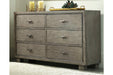 Arnett Gray Dresser - Lara Furniture