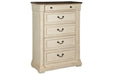 Bolanburg Two-tone Chest of Drawers - Lara Furniture